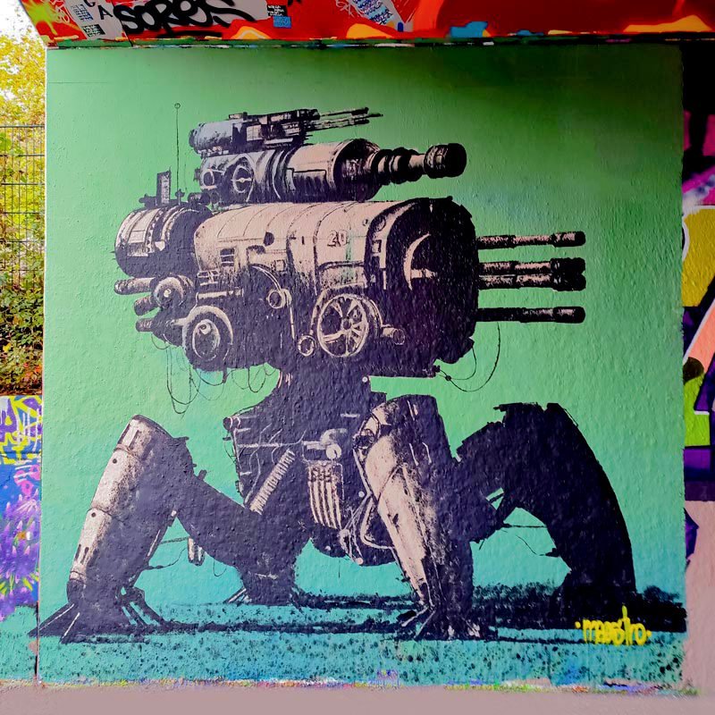 Murals in Zuid-Holland