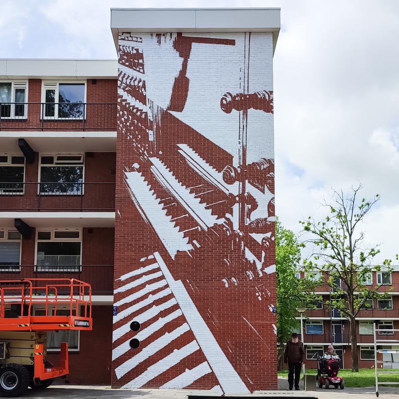 Murals in The Hague